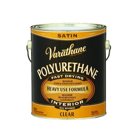VARATHANE Satin Clear Oil-Based Polyurethane 1 gal 9132